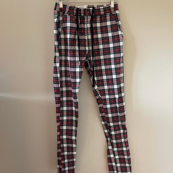 Urban Outfitters Red Flannel Pants - Picture 1 of 3